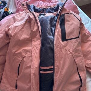Pink GEMYSF Logo Jacket with Black Trim